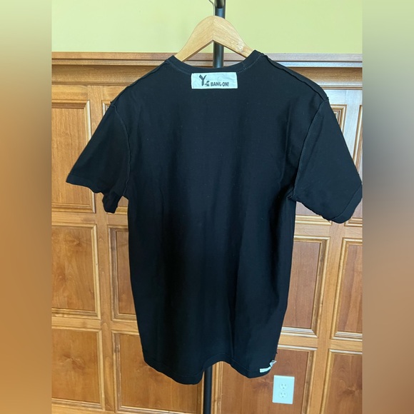 Yohji Yamamoto T-Shirt Short Sleeves Black with “Hairstyles” Print One Size - Picture 6 of 10